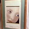 IMG_5864 Face of a Young Woman — Framed Digital Art Print