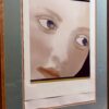 IMG_5867 Face of a Young Woman — Framed Digital Art Print