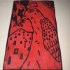 IMG_6543 Red Sentinel – Hand-Pulled Linocut Print | Limited Edition | Noir Door Studio