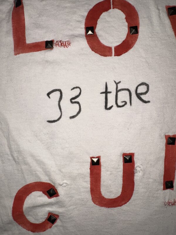 LOVE IS THE CURE — Distressed Gothic Tee