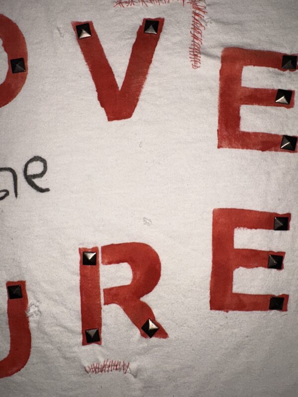 LOVE IS THE CURE — Distressed Gothic Tee