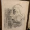 Aging Charcoal Drawing | Figurative Portrait Art by Noir Door