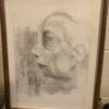 Aging Charcoal Drawing | Figurative Portrait Art by Noir Door